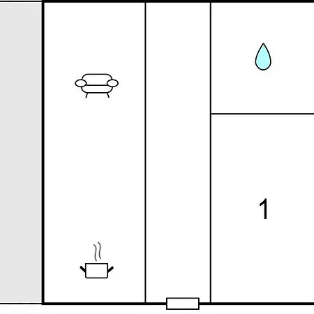 1 Bedroom Lovely In Apartament Smrika